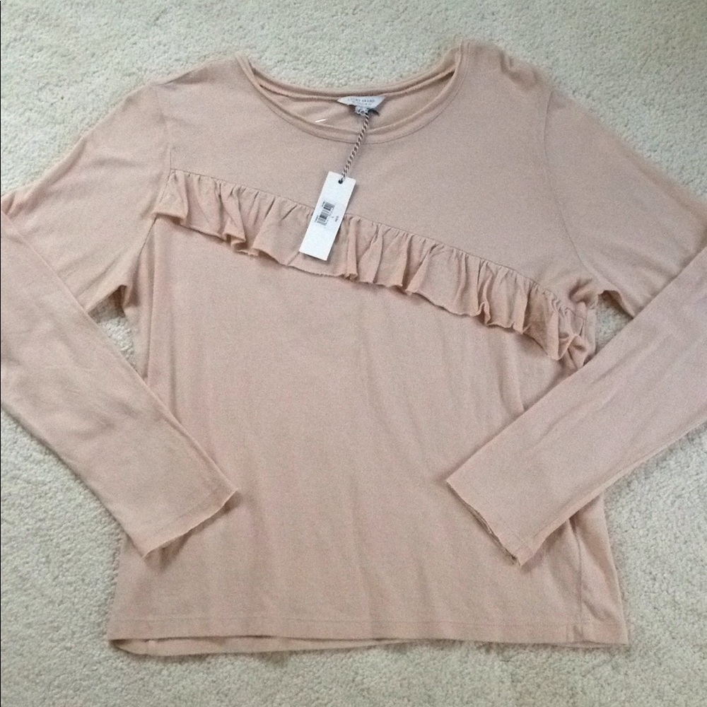 Lucky ruffle top